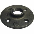 Southland 3/8 In.x 2-1/2 In. Black Iron Floor Flange 521-602HP